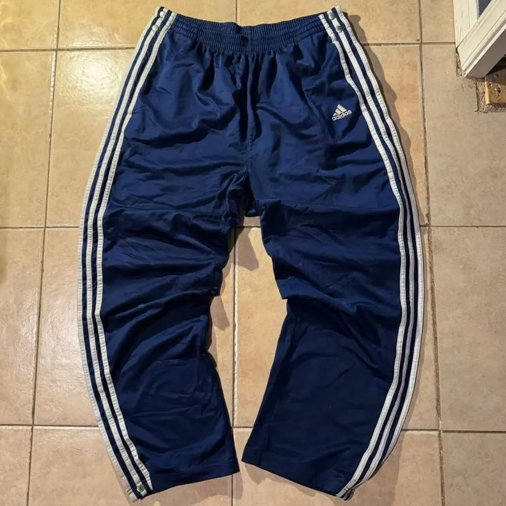 Vintage 2000s adidas navy sweats Size L in mens